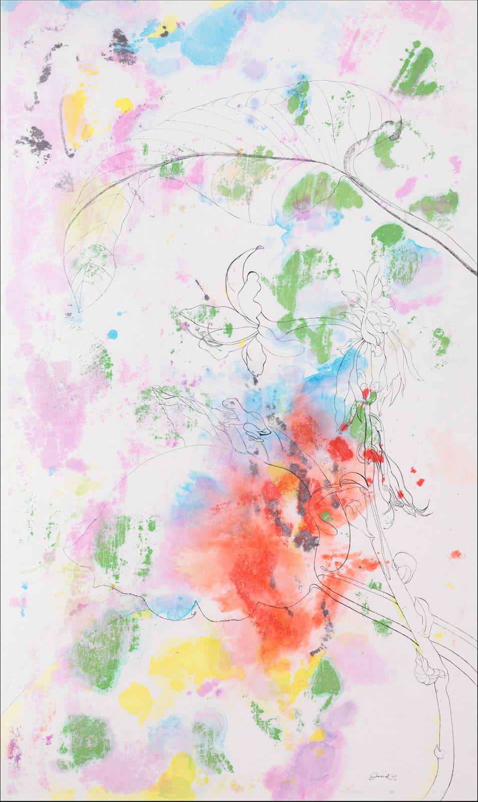 Jared FitzGerald, Plant - Leaf - Frog, 2019