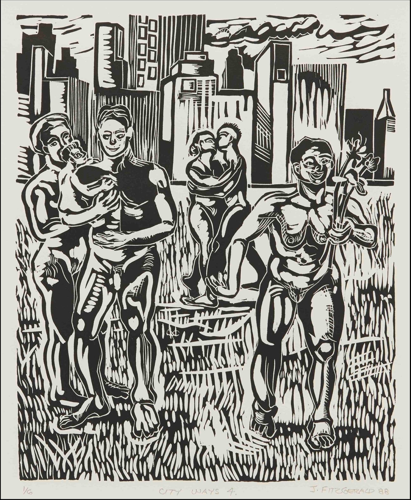 Jared FitzGerald, City Ways 4, 1988