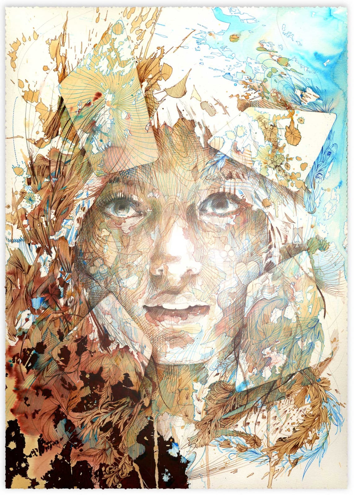 Carne Griffiths, Flourishing, 2020