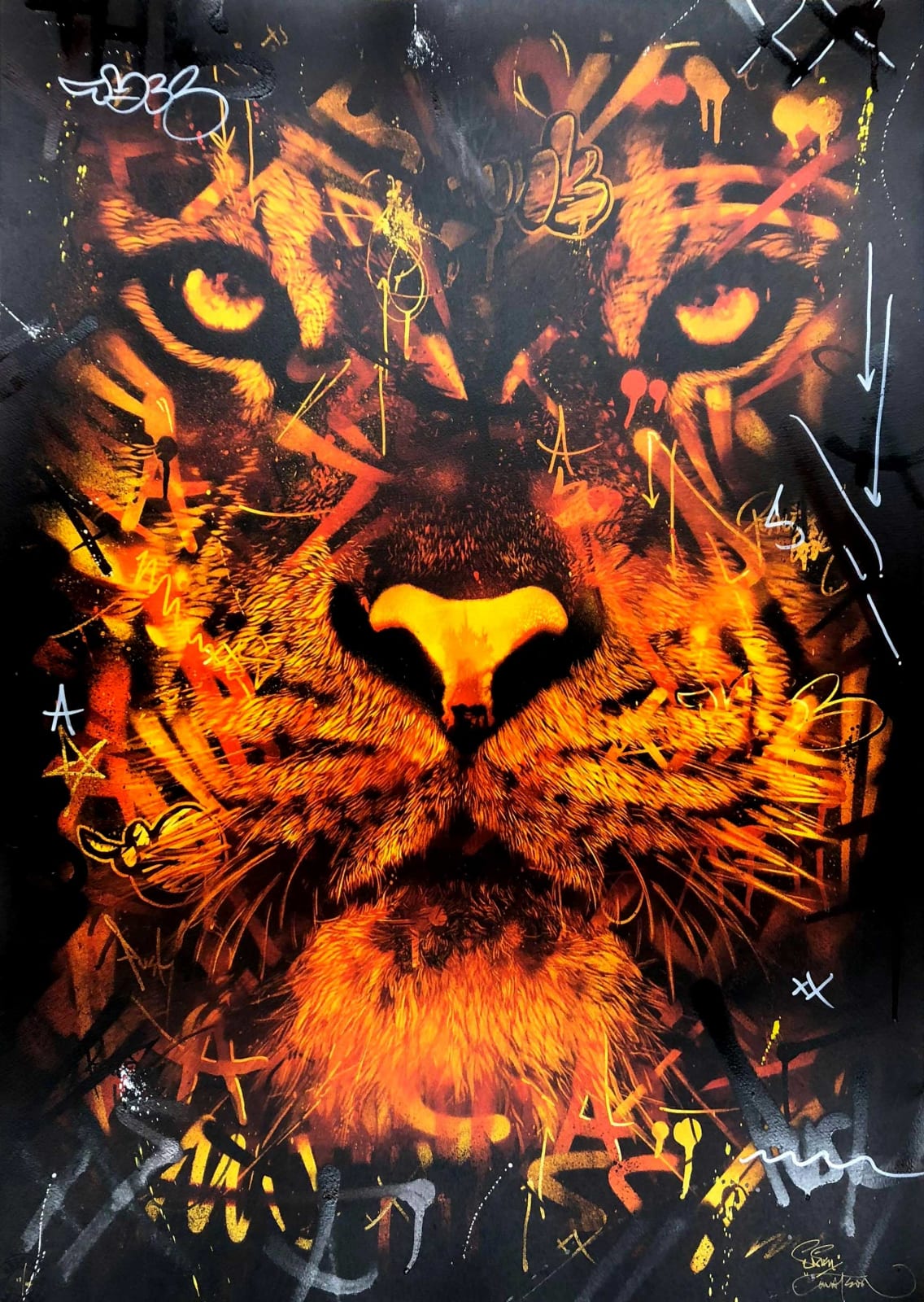 Snik, Tiger (Going, Going, Gone….), 2017