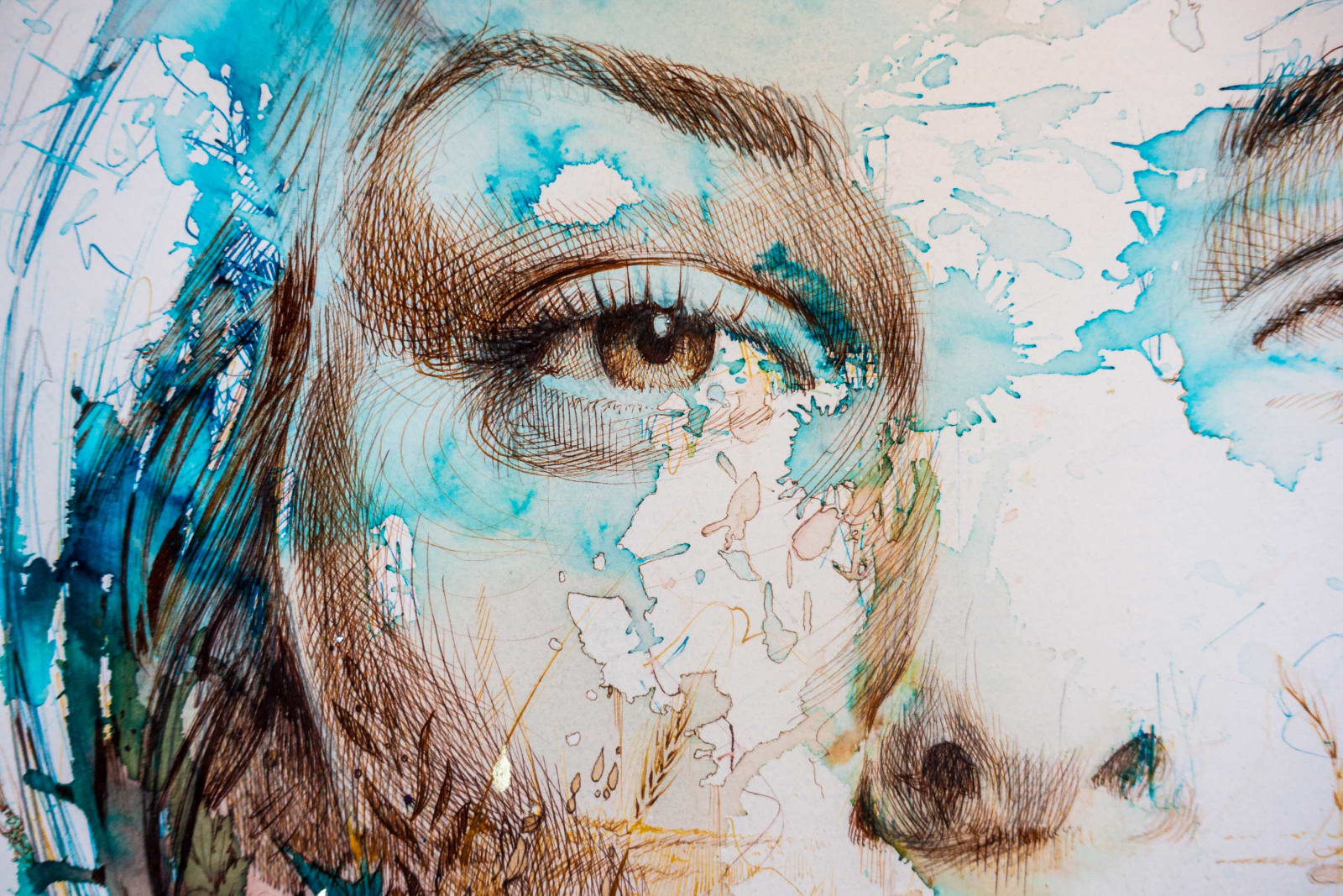 Carne Griffiths, The Meadow, 2020