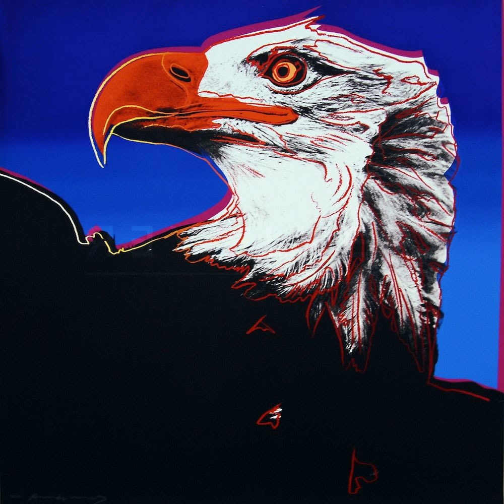 Andy Warhol, The Bold Eagle from Endangered Species, 1983