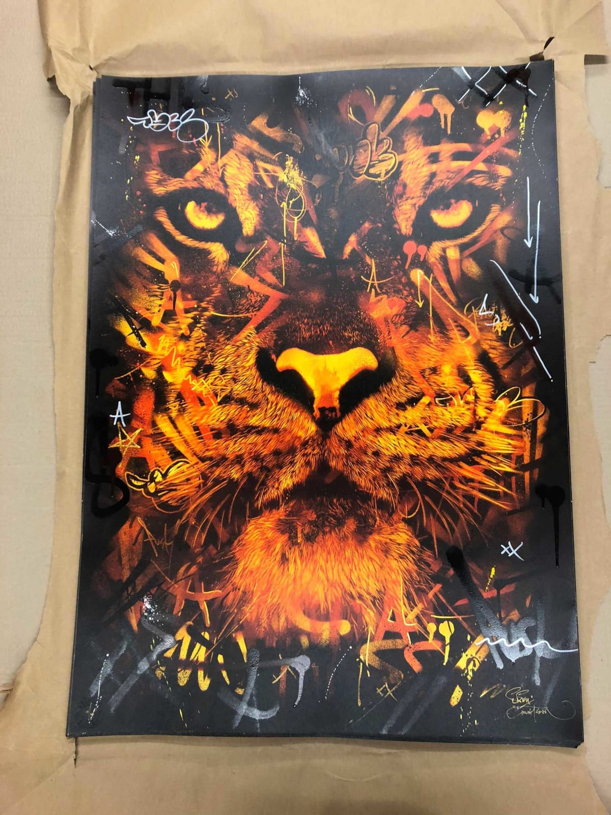 Snik, Tiger (Going, Going, Gone….), 2017
