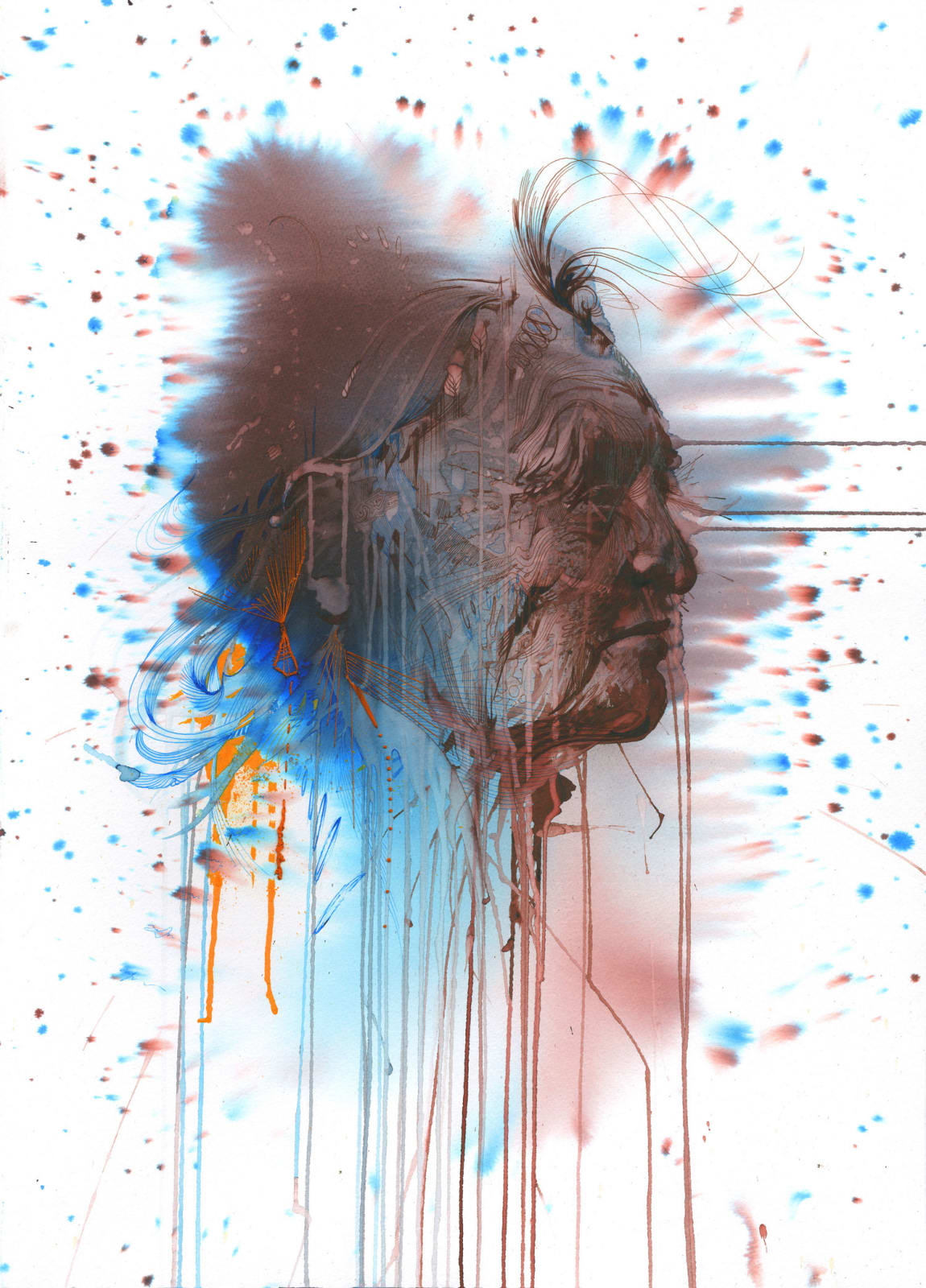 Carne Griffiths, Scales Fell From My Eyes, 2017