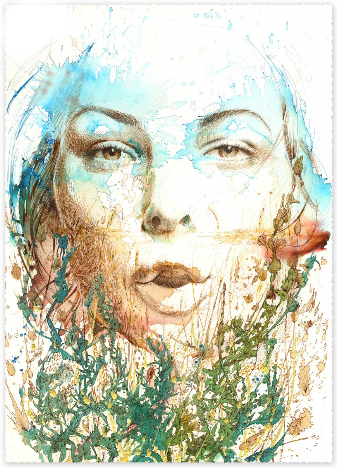 Carne Griffiths, The Meadow, 2020