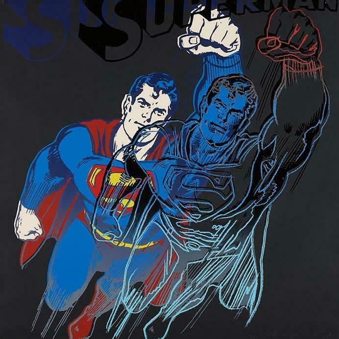 Andy Warhol, Superman from Myths, 1981