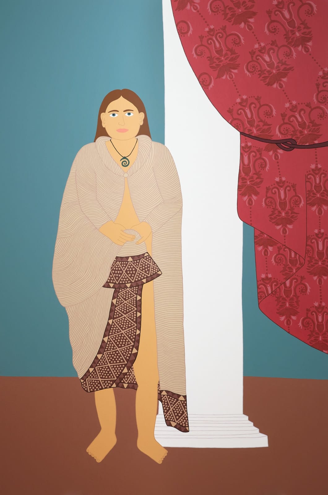 Ayesha Green, Self-Portrait as Joseph Banks, 2022