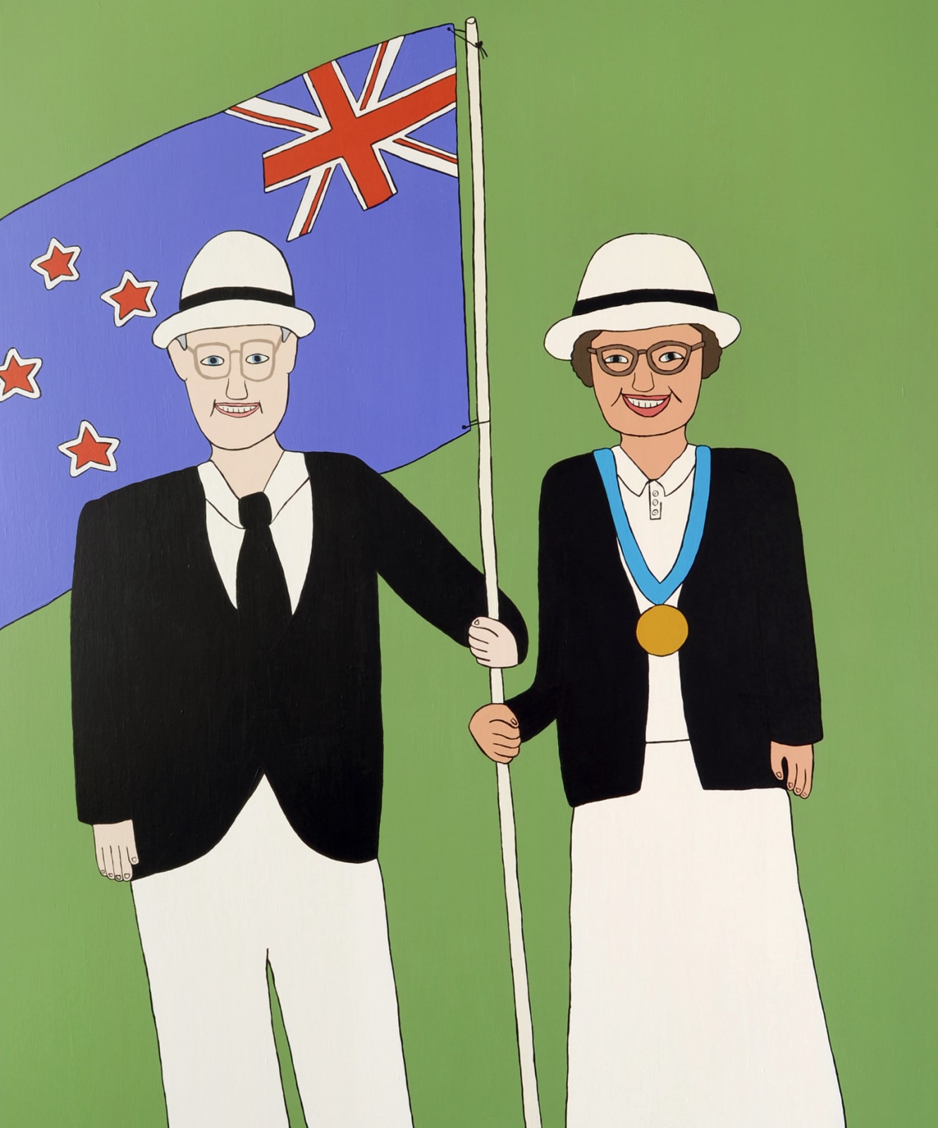 Ayesha Green, Nana and Grandad, 1994 (New Zealand Gothic), 2016