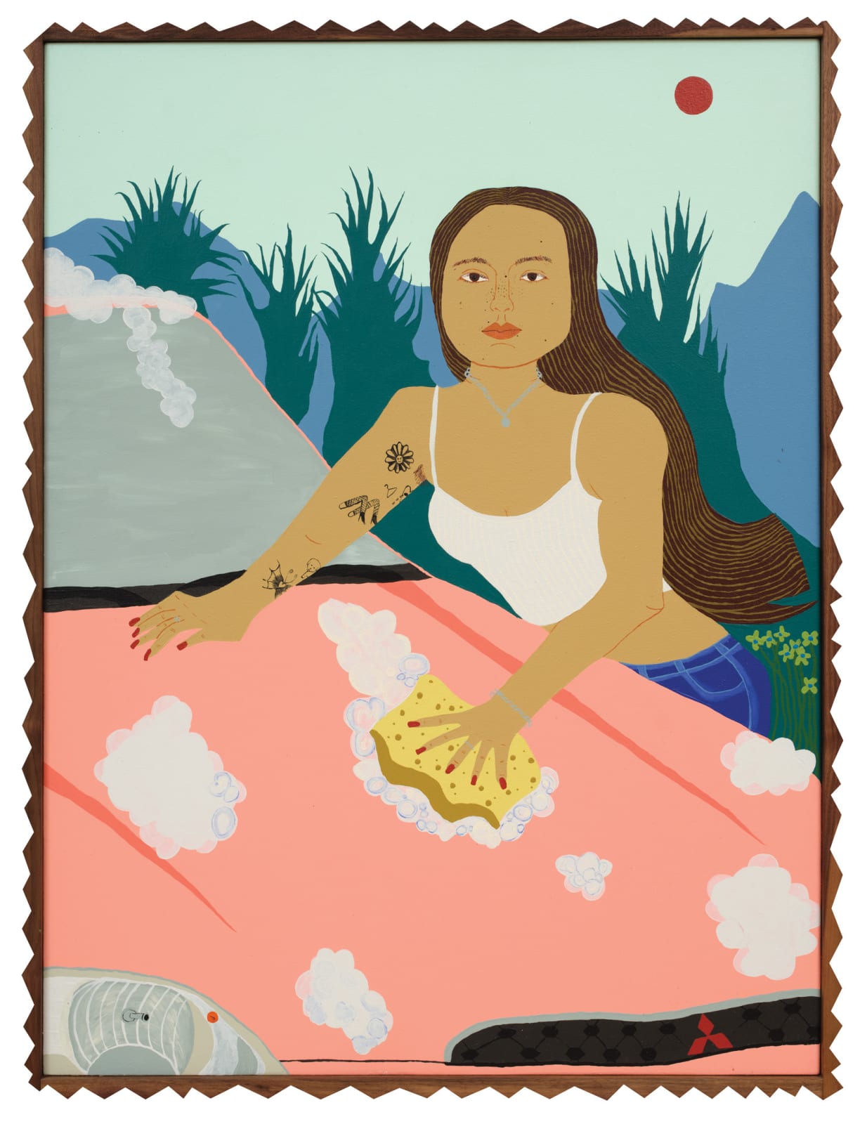 Claudia Kogachi, Bubble babe II, 2023