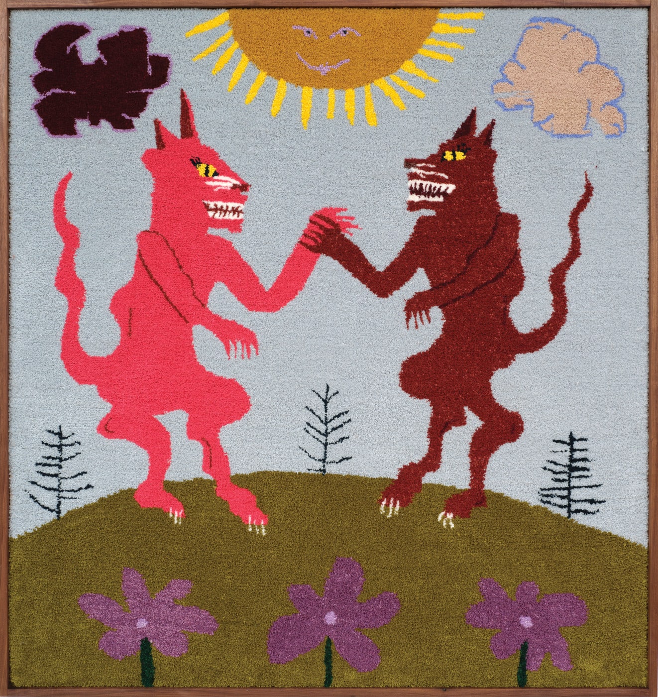 Claudia Kogachi, Werewolves high-fiving, 2022