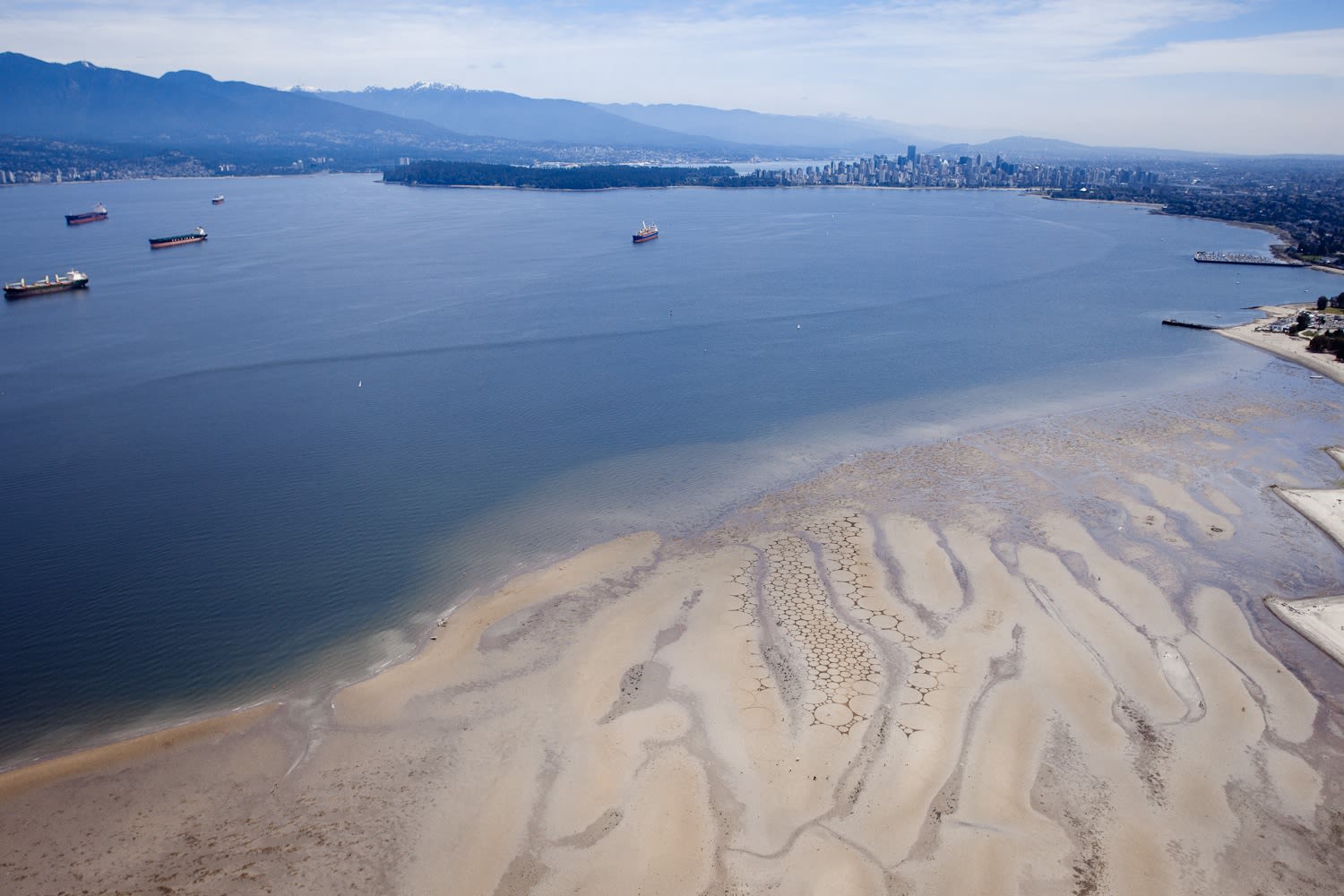 Jim Denevan, Vancouver Biennale, 2010