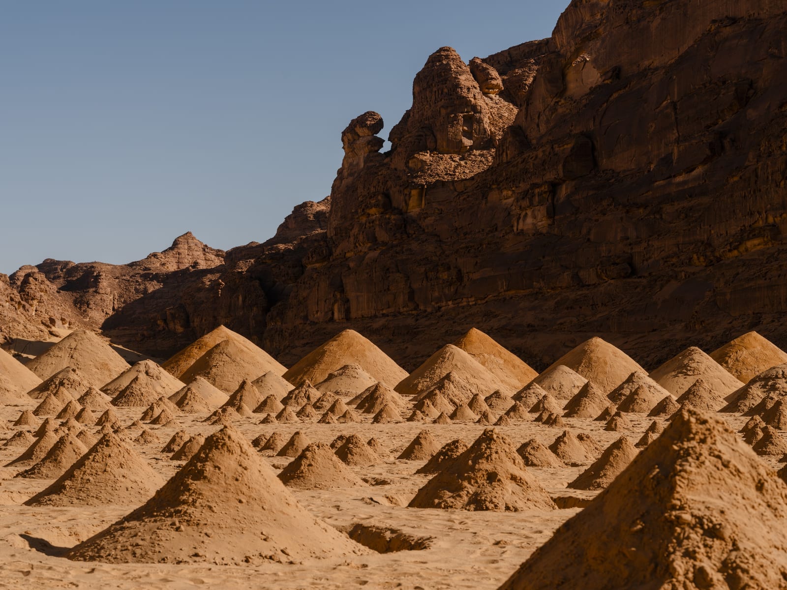 Jim Denevan, AlUla Saudi Arabia, 2022