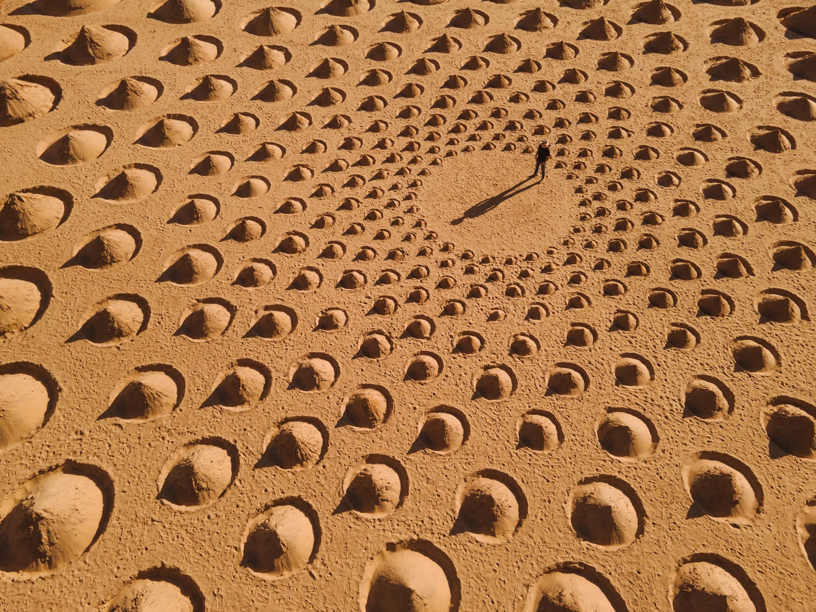 Jim Denevan, AlUla Saudi Arabia, 2022