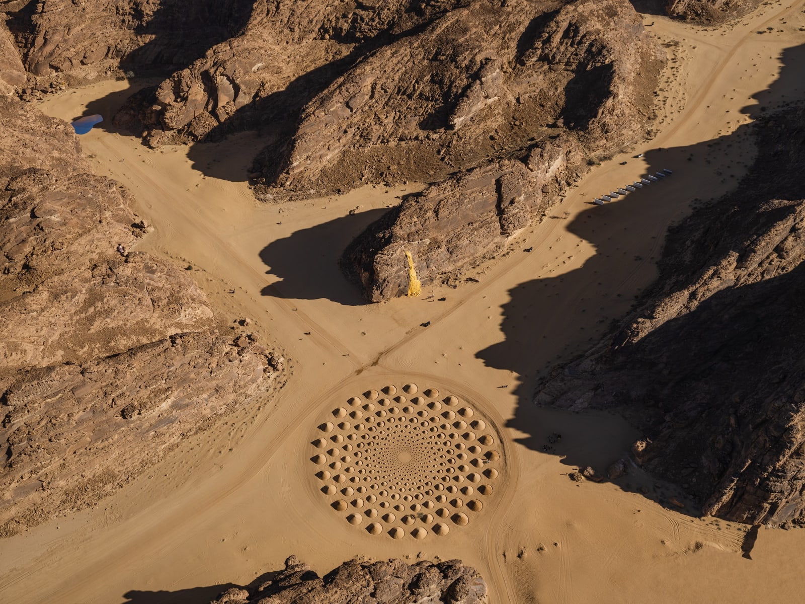 Jim Denevan, AlUla Saudi Arabia, 2022