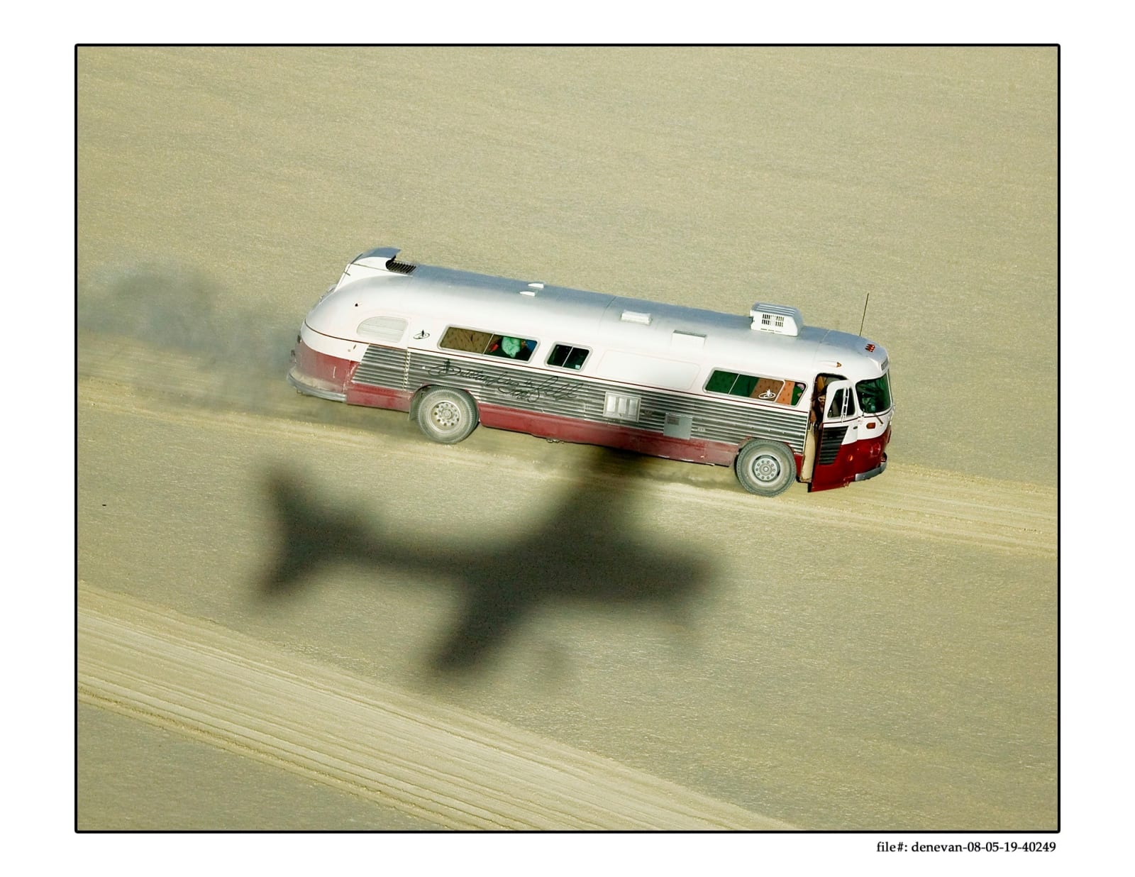 Jim Denevan, Black Rock Desert, Nevada, 2008
