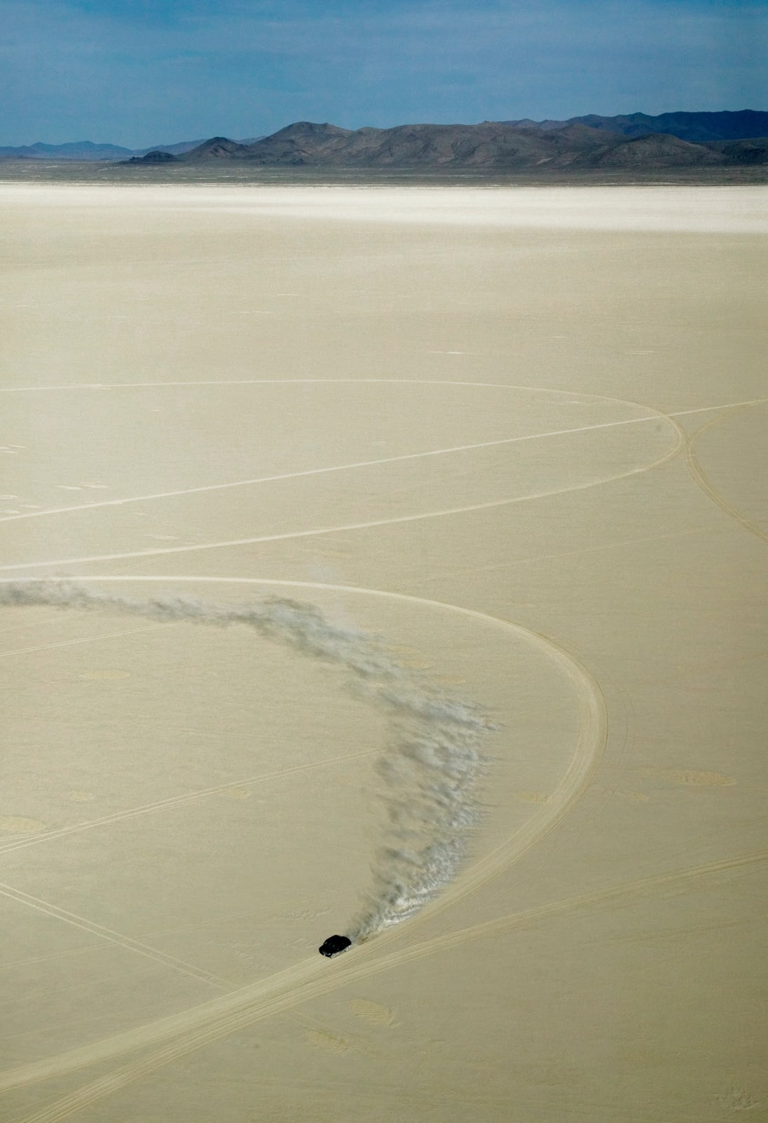 Jim Denevan, Black Rock Desert, Nevada, 2008