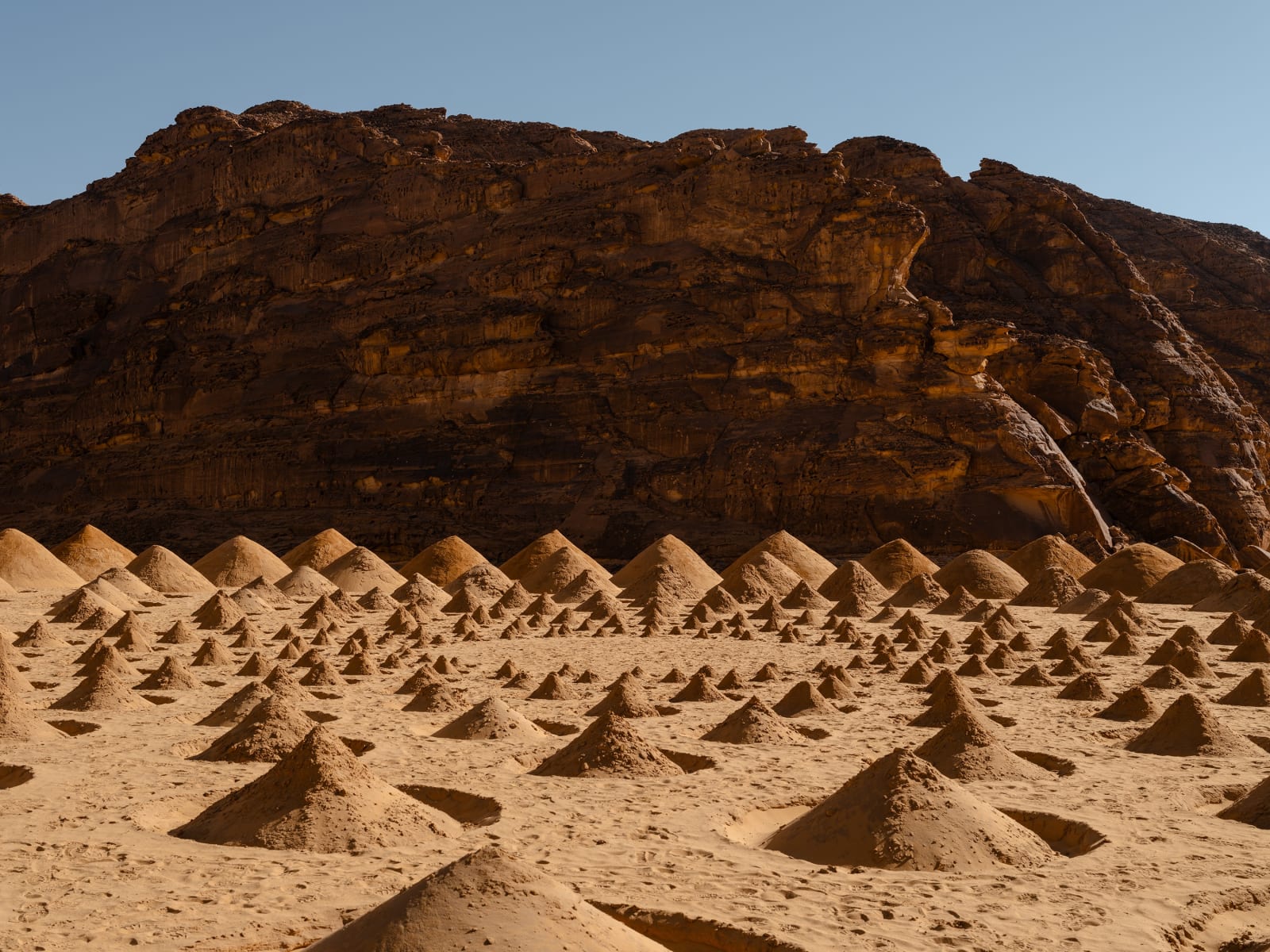 Jim Denevan, AlUla Saudi Arabia, 2022