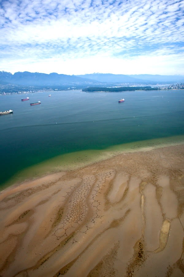 Jim Denevan, Vancouver Biennale, 2010