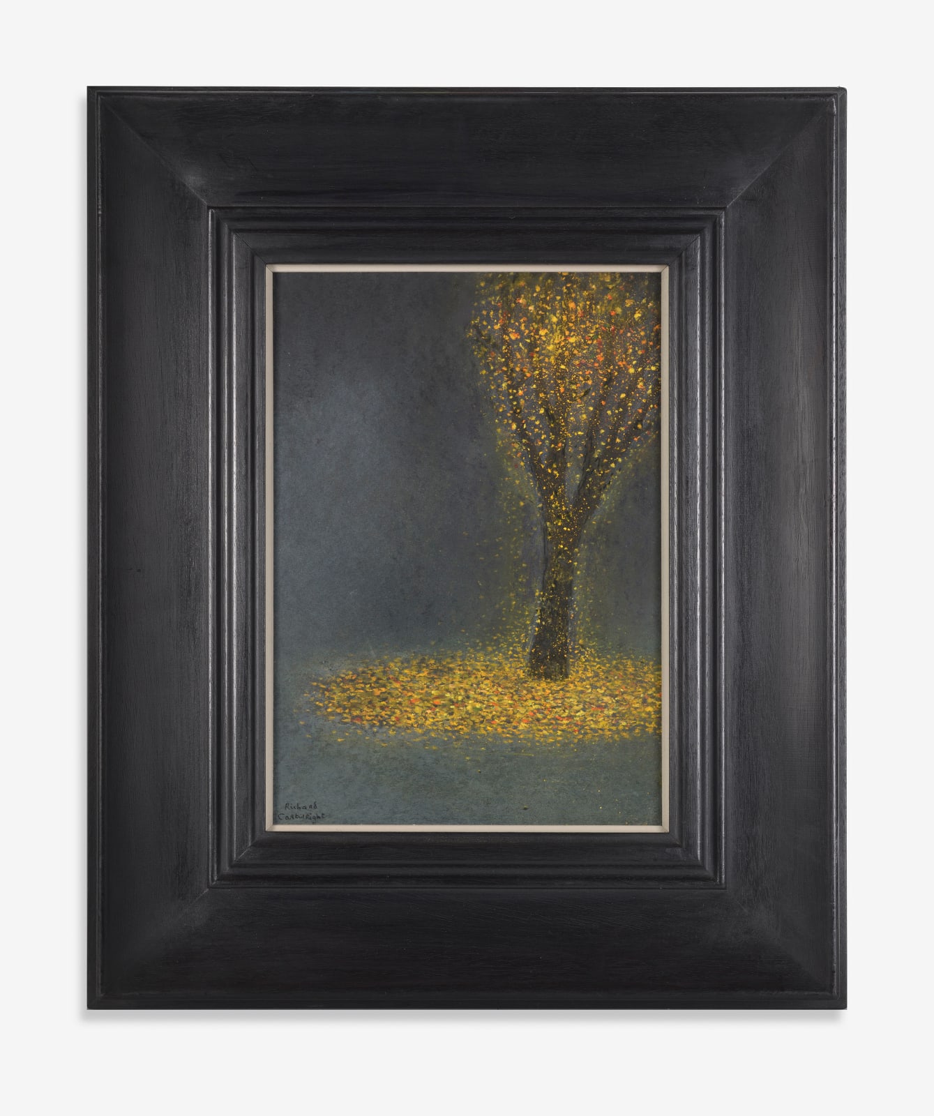 Richard Cartwright, Autumn Leaves in Grey November, 2024
