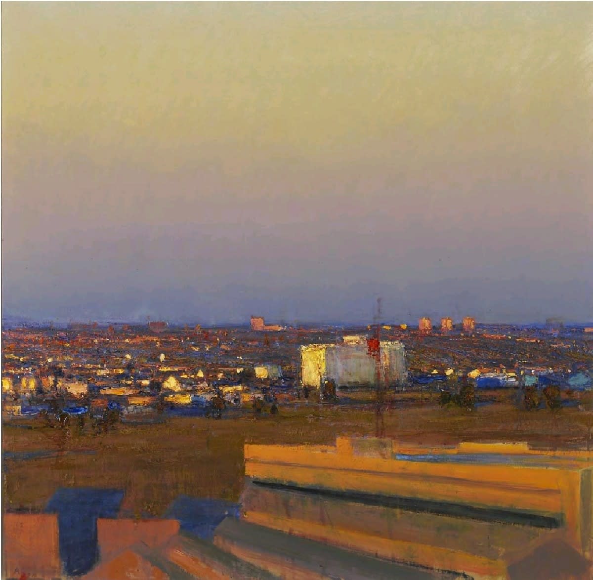 Andrew Gifford, View of Spiller Building Looking East 2