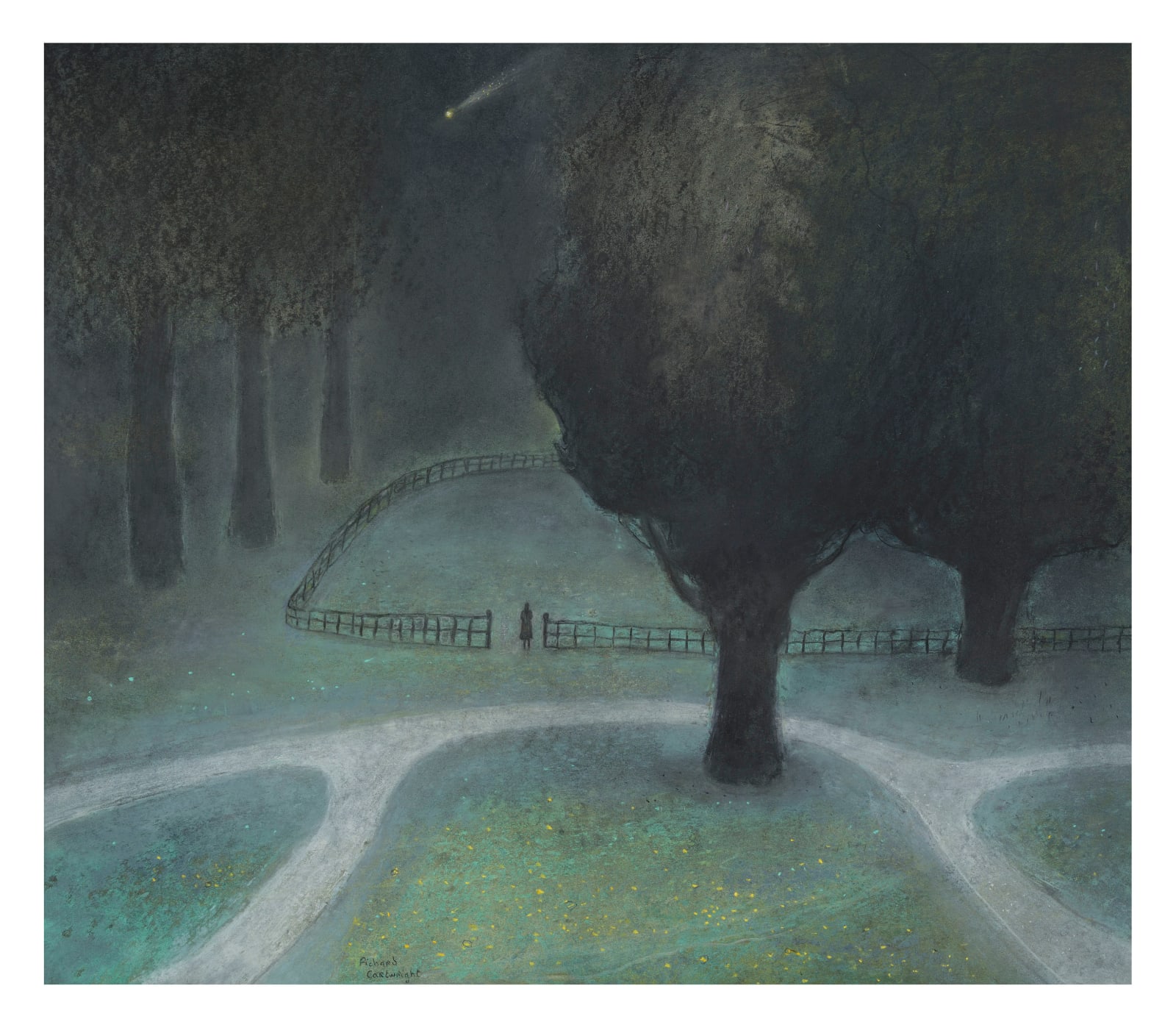 Richard Cartwright, Where the Lovers Used to Meet (the Comet), 2024