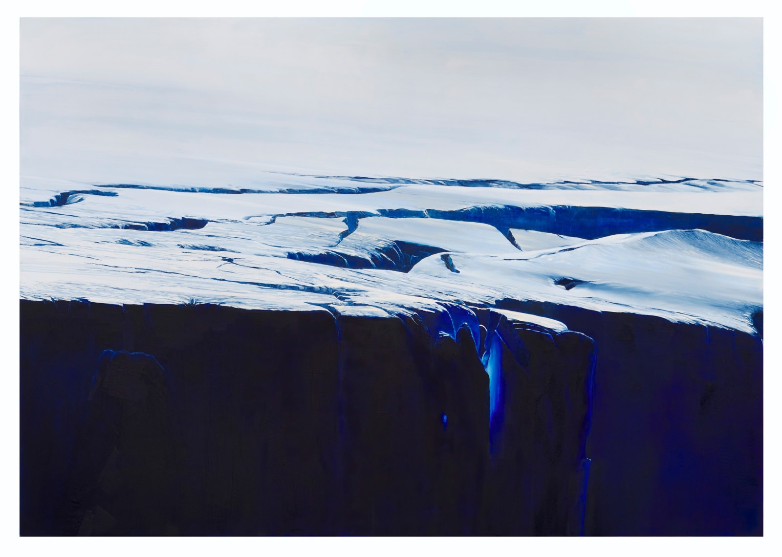 Polly Townsend, 1. Blue Crevasse, 2024