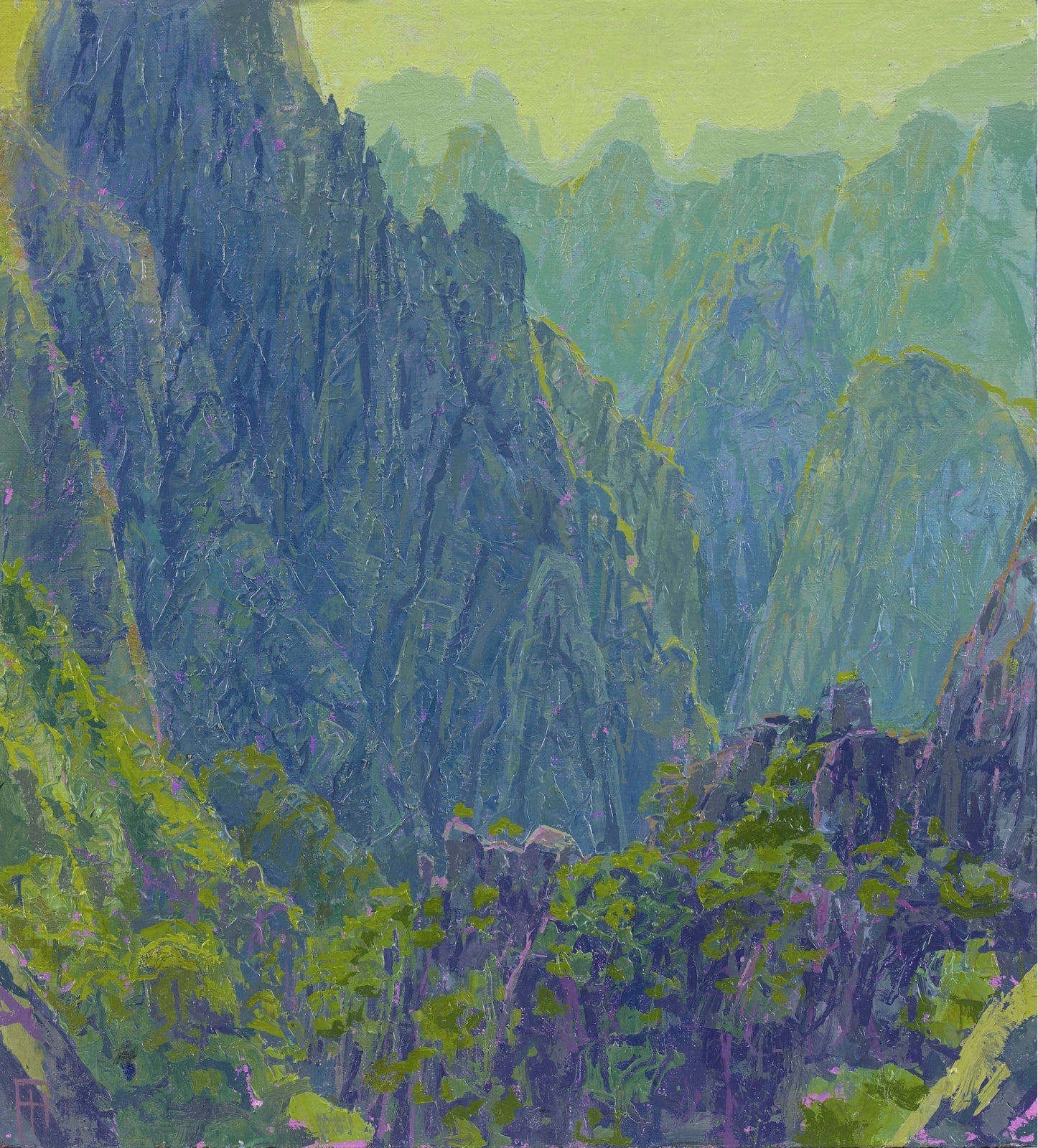 Francis Hamel, Huangshan, Mountain Study, 2019 - 2020