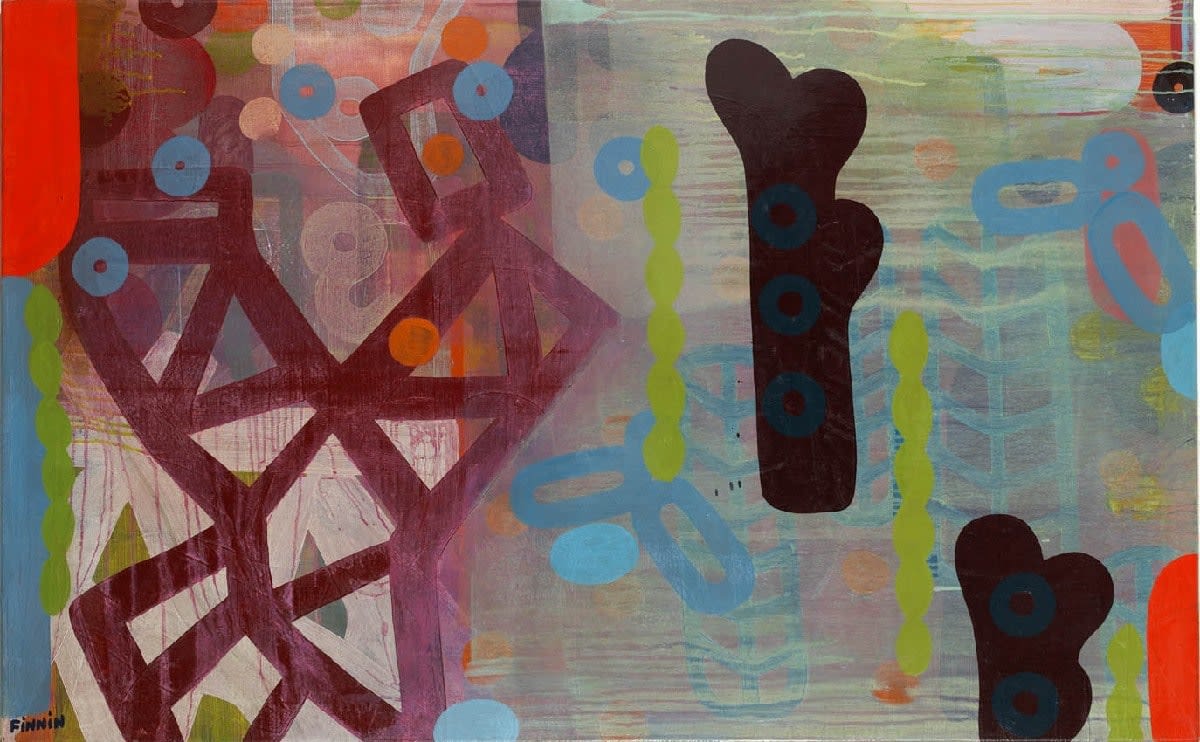 Martin Finnin, Three Visitors to a pre conceived surprise, 2012