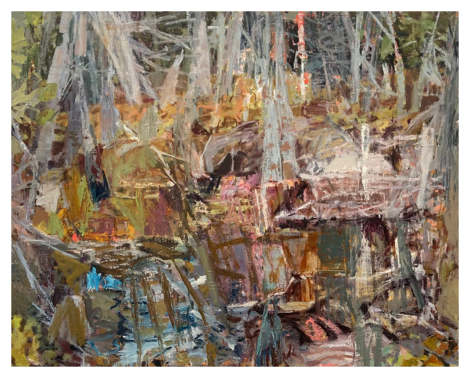 Joanna Logue, Wooded Trail, 2022