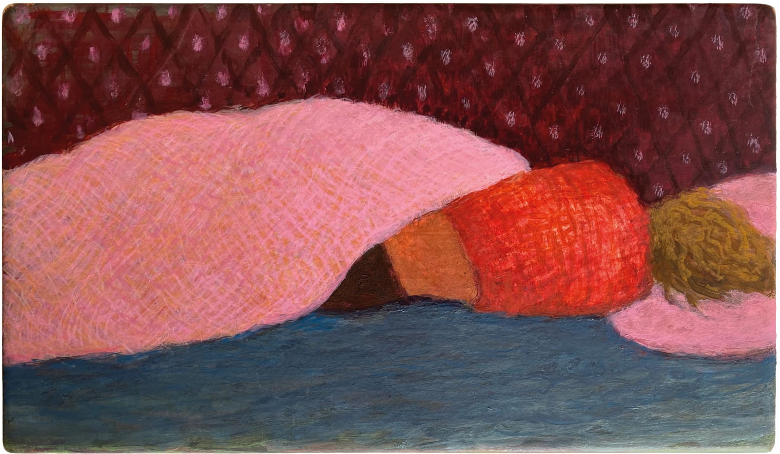Heidrun Rathgeb, 32. The Pink duvet, 2023