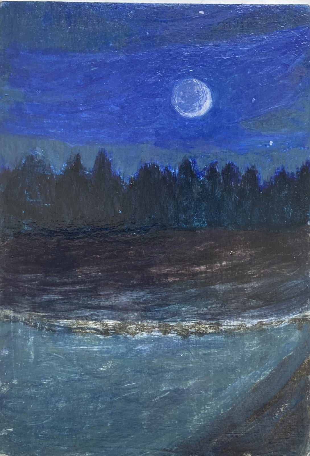 Heidrun Rathgeb, Am Wald/ Close to the Woods, 2021