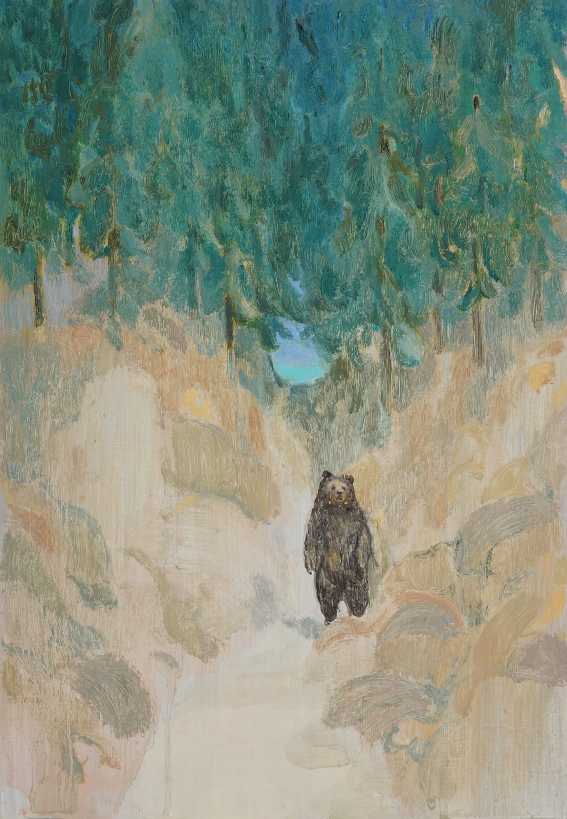 Barry McGlashan, Black Bear Thought, 2022