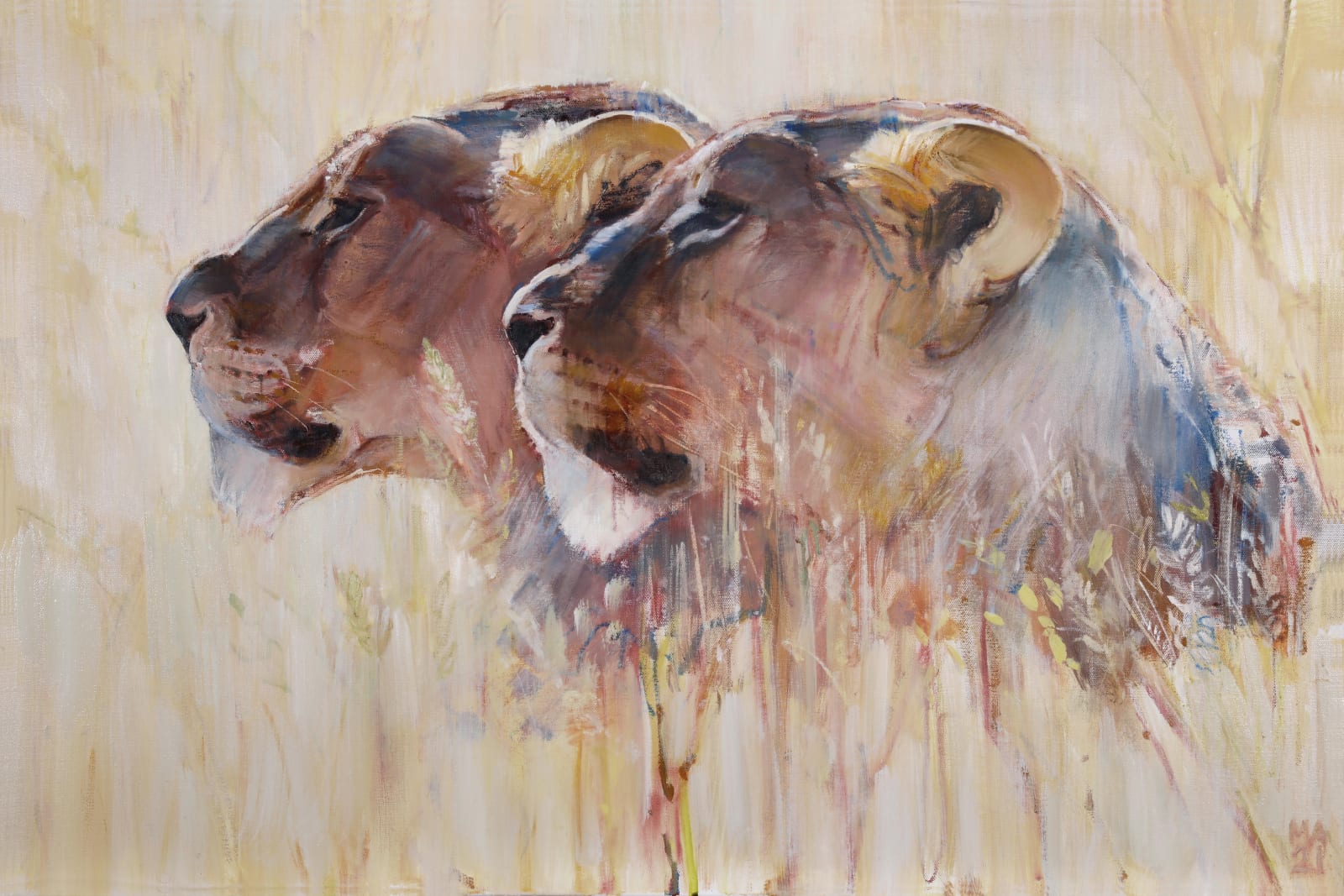 Mark Adlington, Sisters, Etosha, 2021