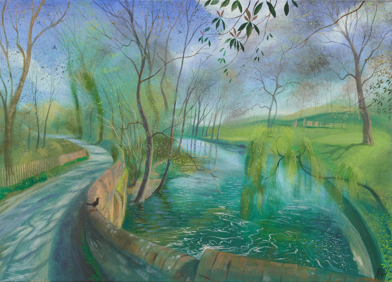 Nicholas Hely Hutchinson, 55 Bridge over the Waveney, 2023