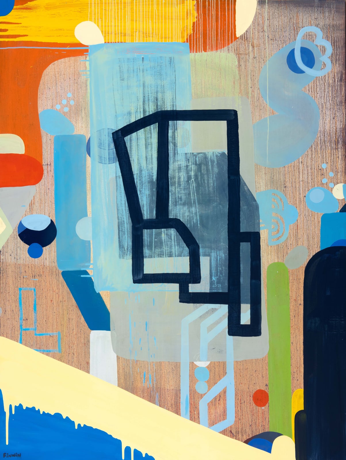 Martin Finnin, The Last Blue Dot on Earth, 2018