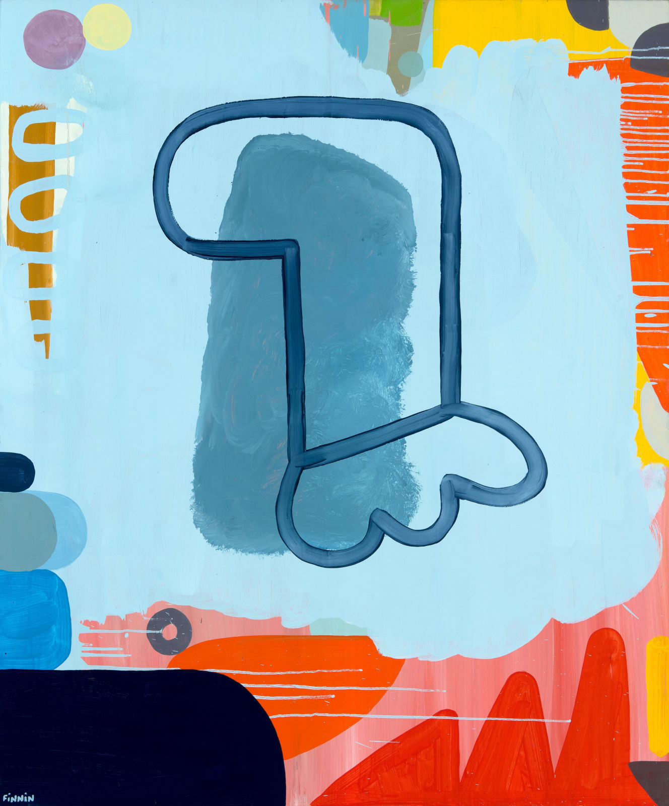 Martin Finnin, Combing The Hair of The Posse, 2018