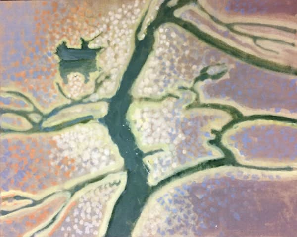 Eugenie Vronskaya, Tree River Light, 2016