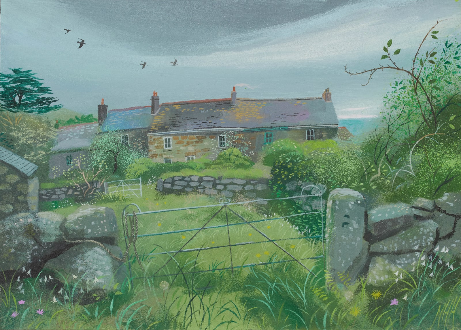 Nicholas Hely Hutchinson, 18 Old Cottages at Zennor, 2023