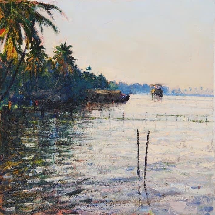 Andrew Gifford, Backwaters, Kerela, 2018