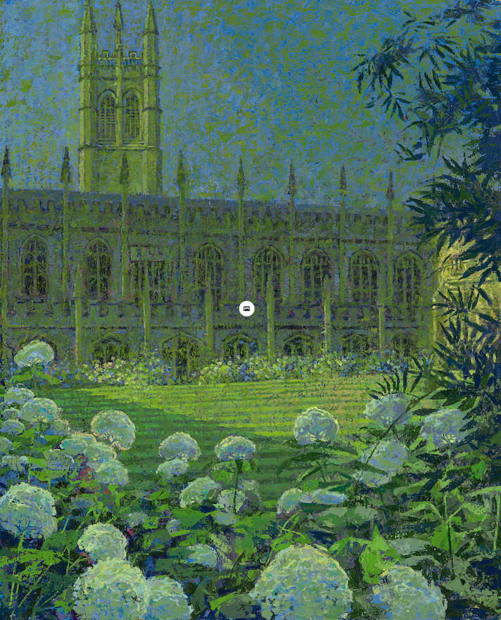 Francis Hamel, Magdalen Cloisters, 2024