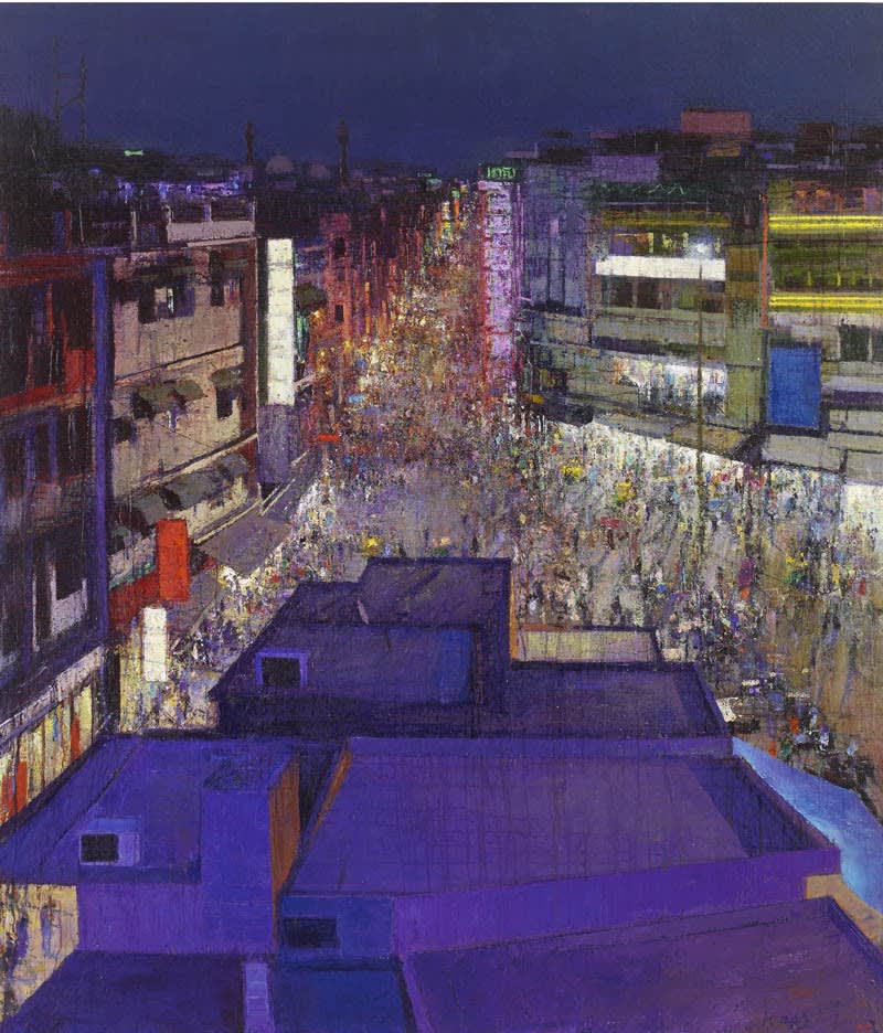 Andrew Gifford, Paharganj Bazaar, Delhi II, 2017