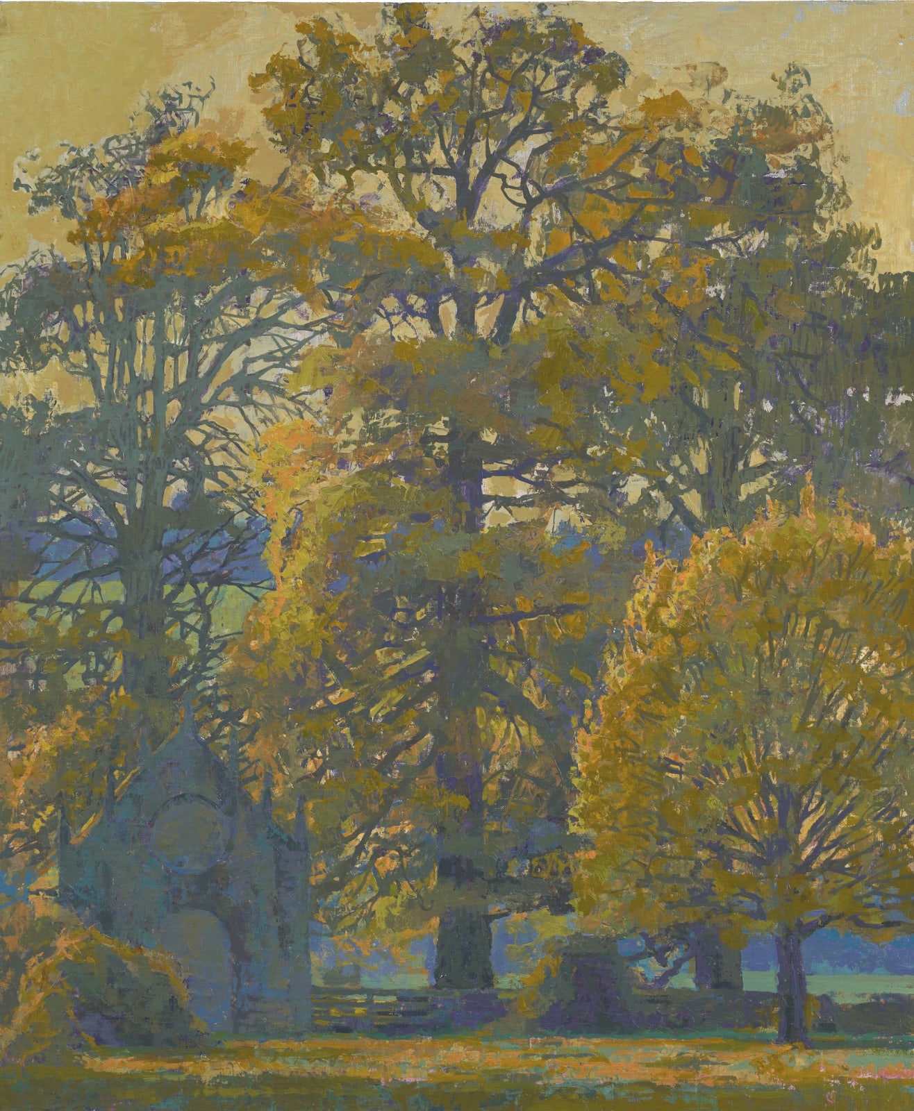 Francis Hamel, 72. The Warren Stable in Autumn, 2020