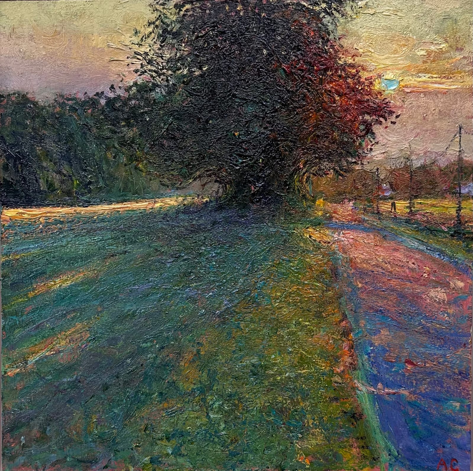 Andrew Gifford, 14. Last Sun over Fontaine, August, 2023