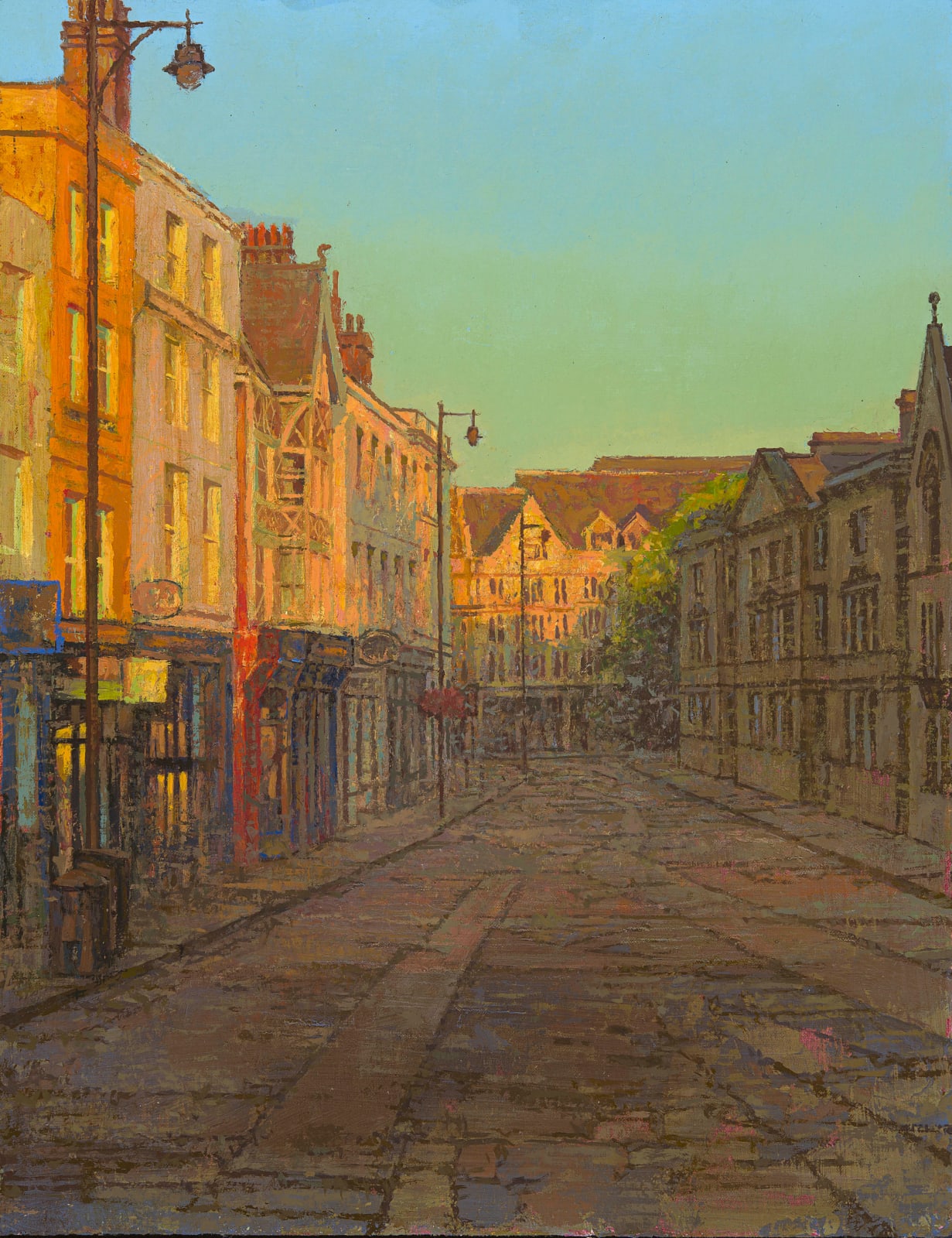 Francis Hamel, Broad Street in the Early Morning Sun, 2024