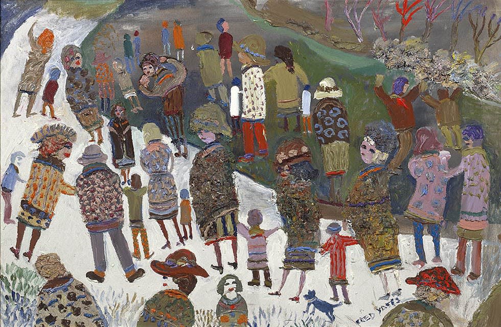 Fred Yates, The Walk, Marazion, c1998