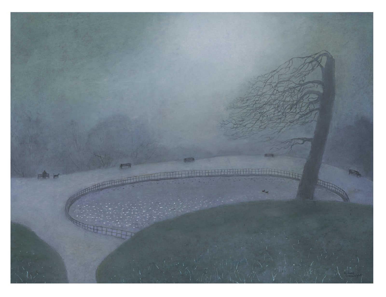 Richard Cartwright, Where the Lovers Used to Meet (The Duck Pond), 2024