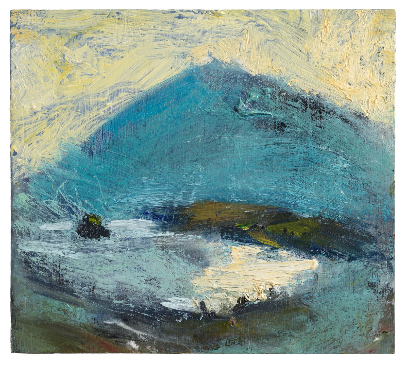 Melita Denaro, The earth transformed by evening grace, Mintiaghs Lake, 21 April (cat. 50), 2024