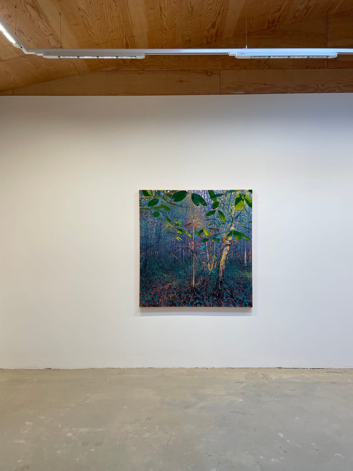 Andrew Gifford, Sweet Chestnut Leaves in Early Autumn 1, 2023