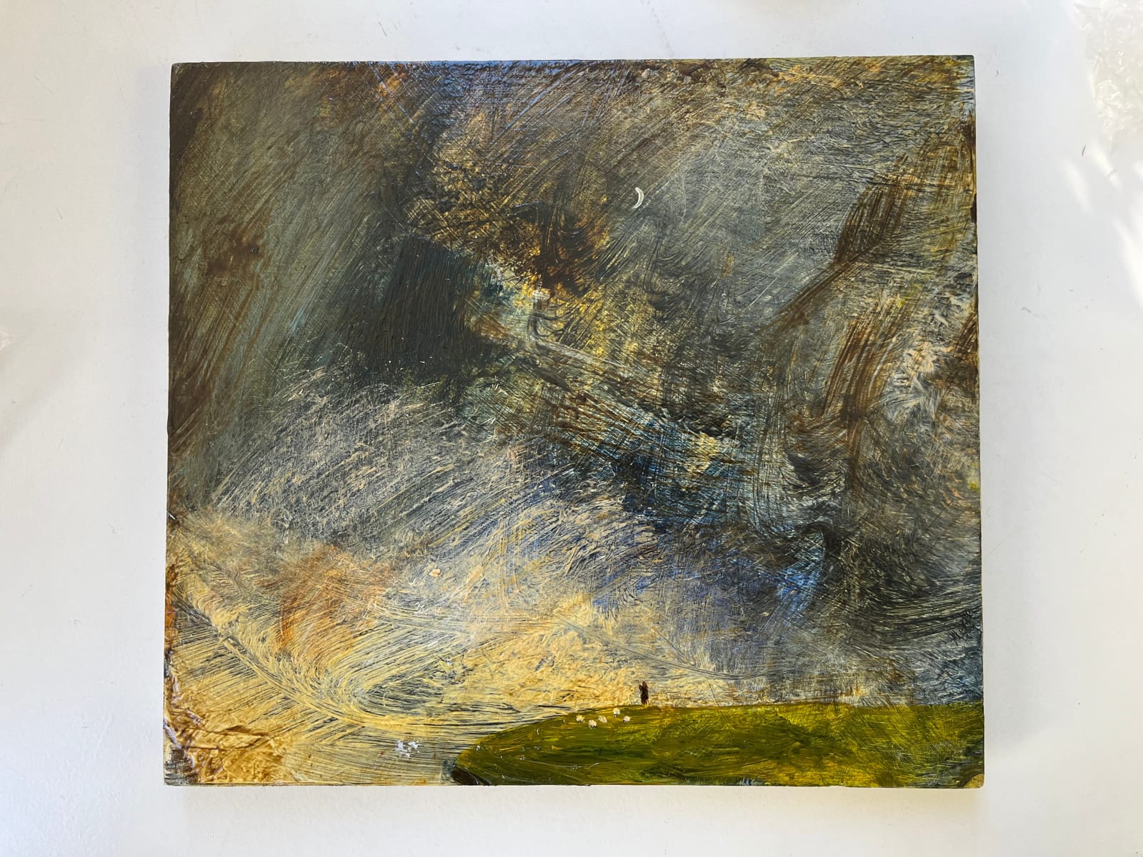 Melita Denaro, Bernard, the last herdsman 4th January, I liked his company (cat. 30), 2019