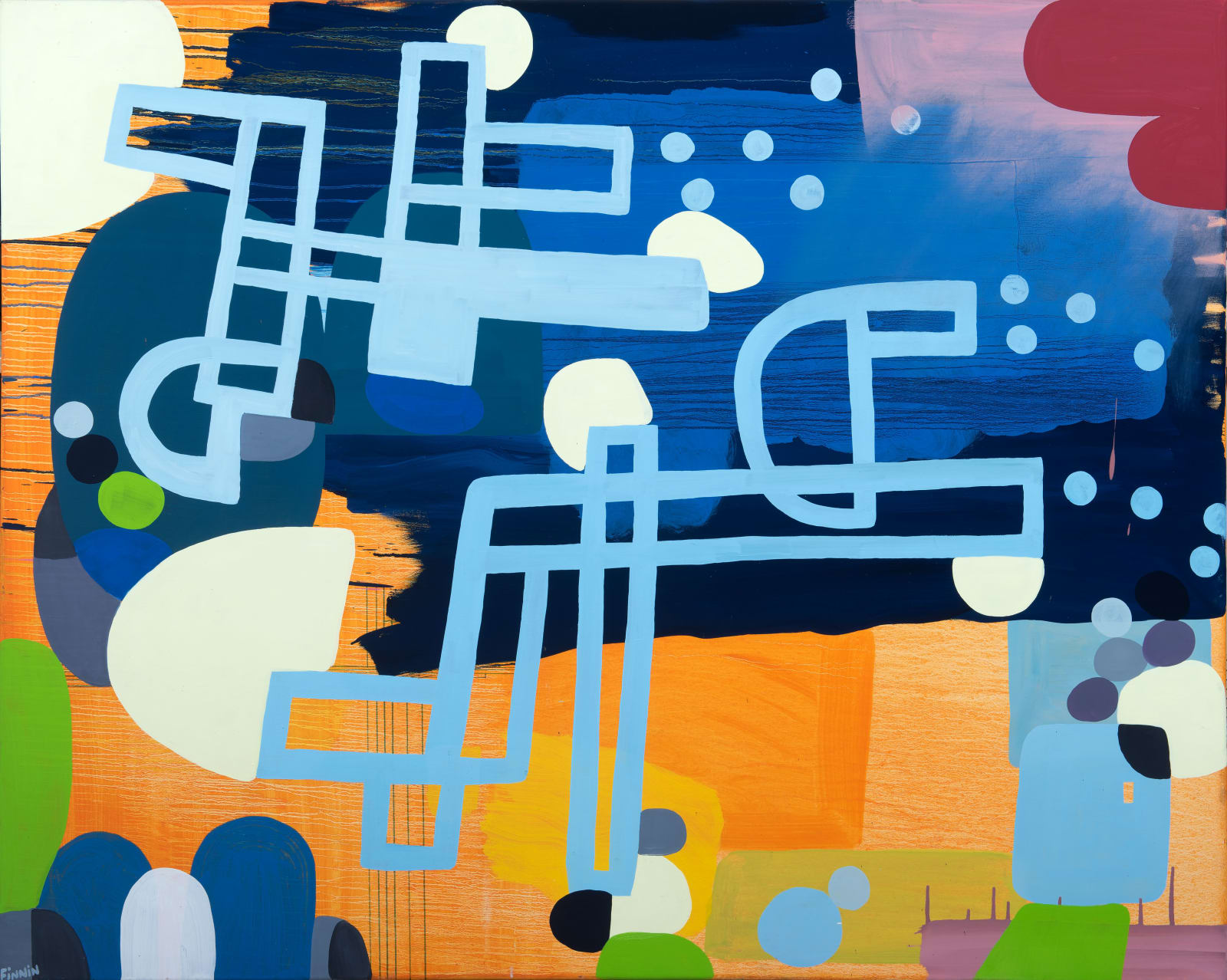 Martin Finnin, Go, Go, Pitch-Black Night!, 2018